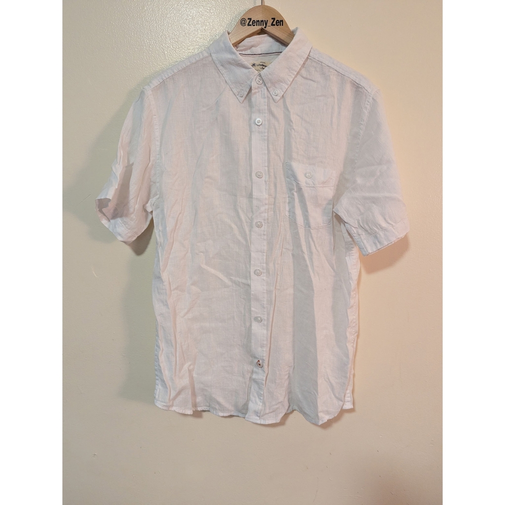 Men's Weatherproof Vintage White Short Sleeve Shirt
